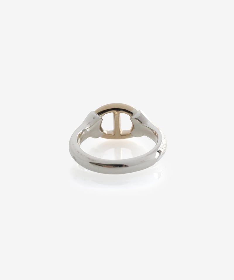 ラ*子様 OX JEWELRY Anchor Chain Classic Rin OX JEWELRy Center Anchor Chain Classic Ring(sma