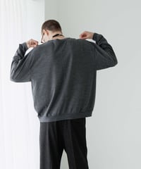ULTIMATE 尾州WOOL  LOOSE CLASSIC JERSEY TOP
