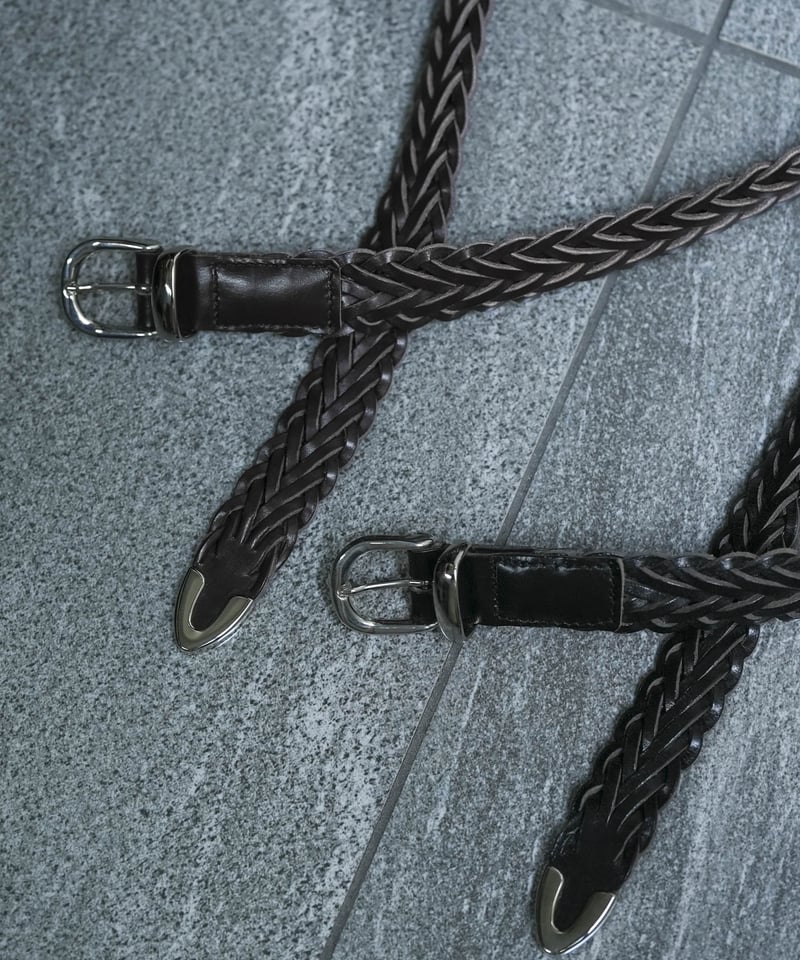 MB ULTIMATE FABRIC レザーメッシュベルト by BRITISH BRIDLE MB ULTIMATE FABRIC レザーメッシュベルト by BRITISH BRIDLE