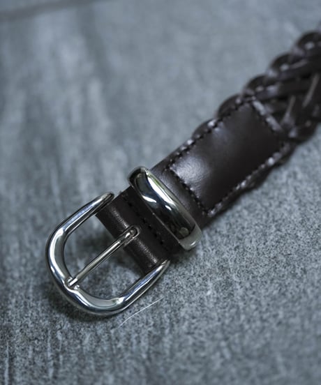 MB ULTIMATE FABRIC レザーメッシュベルト by BRITISH BRIDLE LEATHER