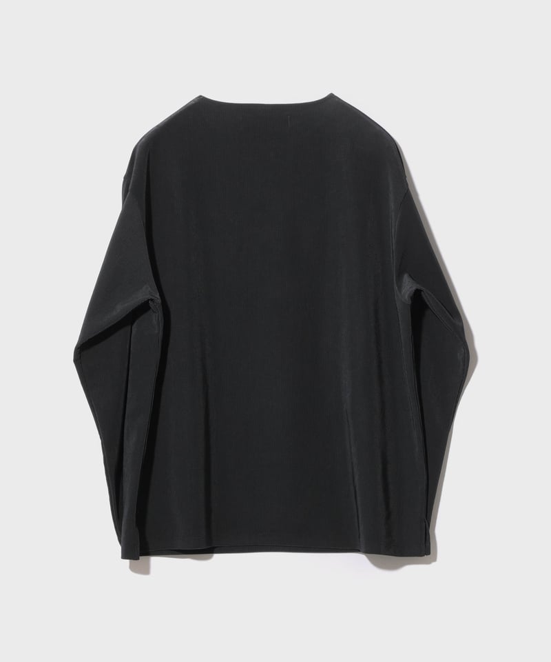 Nepenthes × Unlikely ロングスリーブカットソー Lサイズ MBナロープリーツカットソーロングスリーブ | MB -there is a