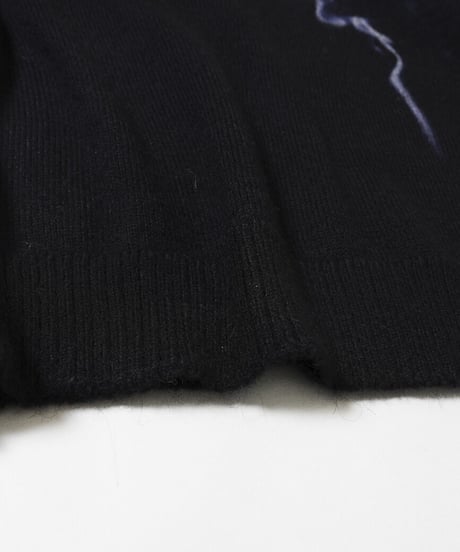 MB ULTIMATE FABRIC ベビーアルパカ グランジニット グラフィック