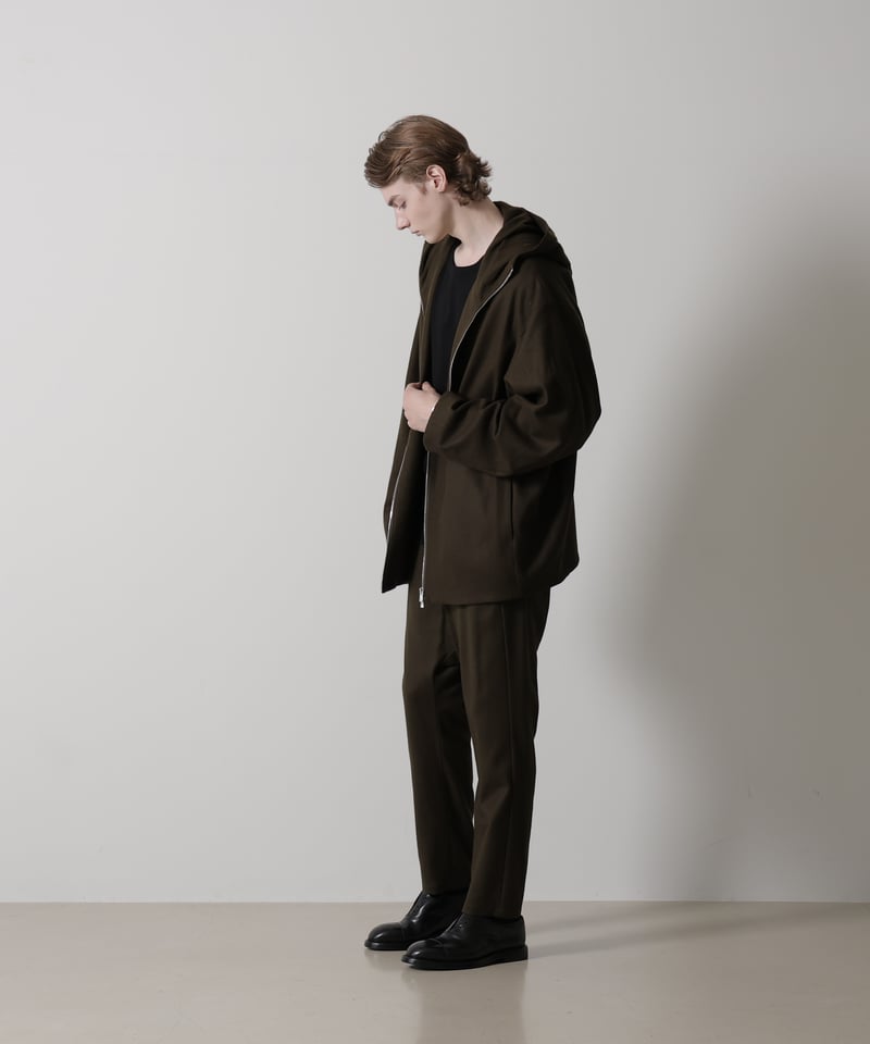 MB ULTIMATE FABRIC 梳毛カシミヤ ストレッチフラノ テーラード