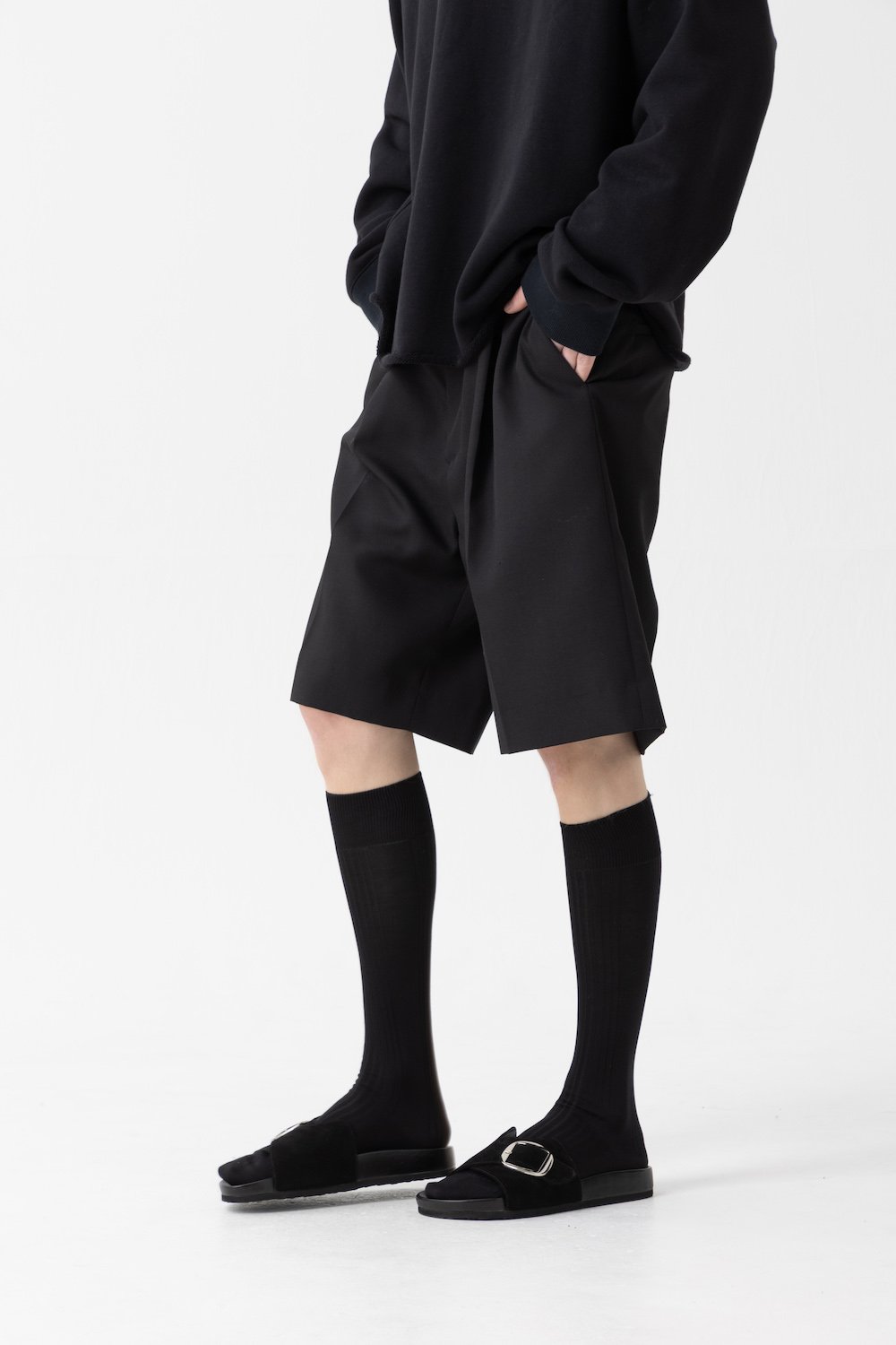 MB ハイエンド シルバーバックルレザーサンダル | MB -there is MB ハイエンド シルバーバックルレザーサンダル | MB -there is