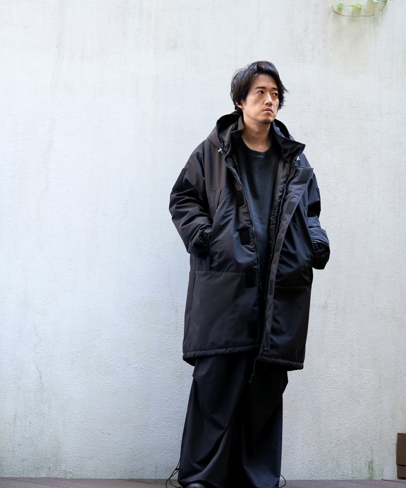 MBハイエンドモンスターパーカby ALPHA INDUSTRIESブラック　M MBハイエンドモンスターパーカ by ALPHA INDUSTRIES | MB -there