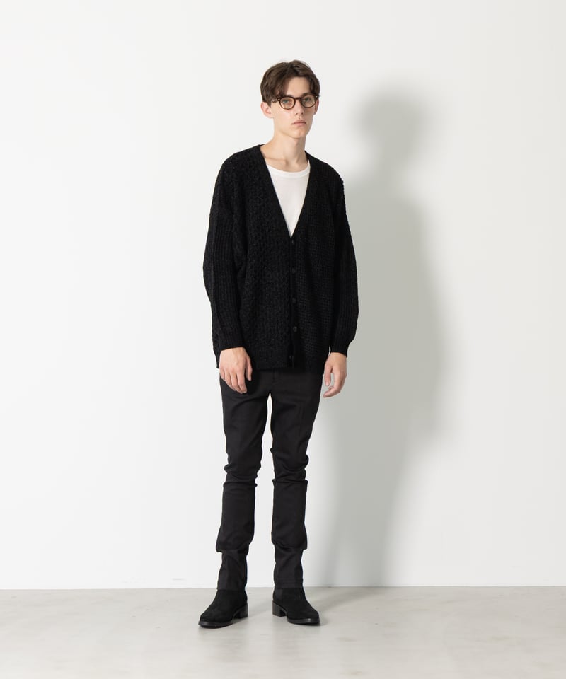 MB STANDARD ヴィンテージ グランジニットカーディガン | MB -there is
