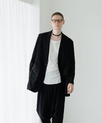"JAPANESE MODE TRIACETATE"  SILKY LONG JACKET