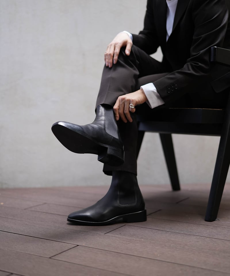 MB ULTIMATE FABRIC LEATHER HIGH-HEEL DRESS BOOT
