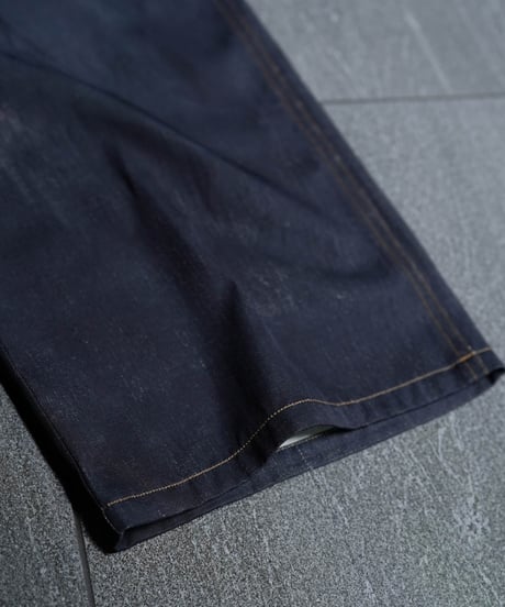 MB ULTIMATE FABRIC トロンプルイユワイドデニムパンツ