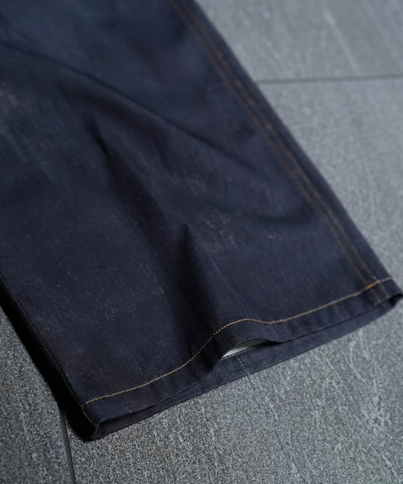 MB ULTIMATE FABRIC トロンプルイユワイドデニムパンツ | MB MB ULTIMATE FABRIC トロンプルイユワイドデニムパンツ | MB