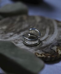 OX JEWELRy Double Hook Ring