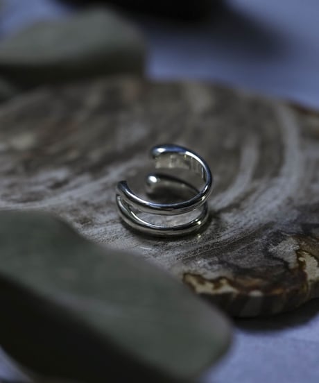OX JEWELRy Double Hook Ring