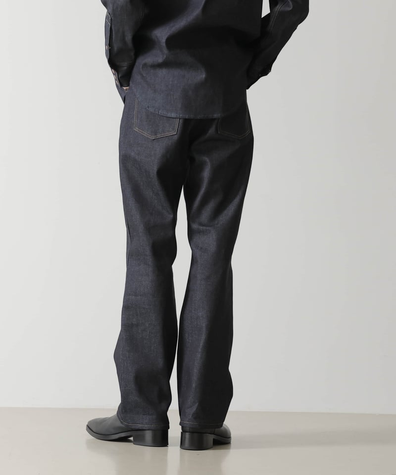 MB COLLABORATION リジッドデニム WRANCHER ランチャードレスジーンズ