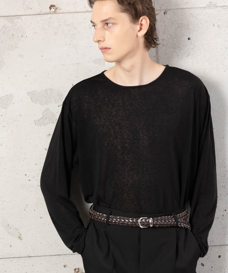 MB ULTIMATE FABRIC レザーメッシュベルト by BRITISH BRIDLE LEATHER
