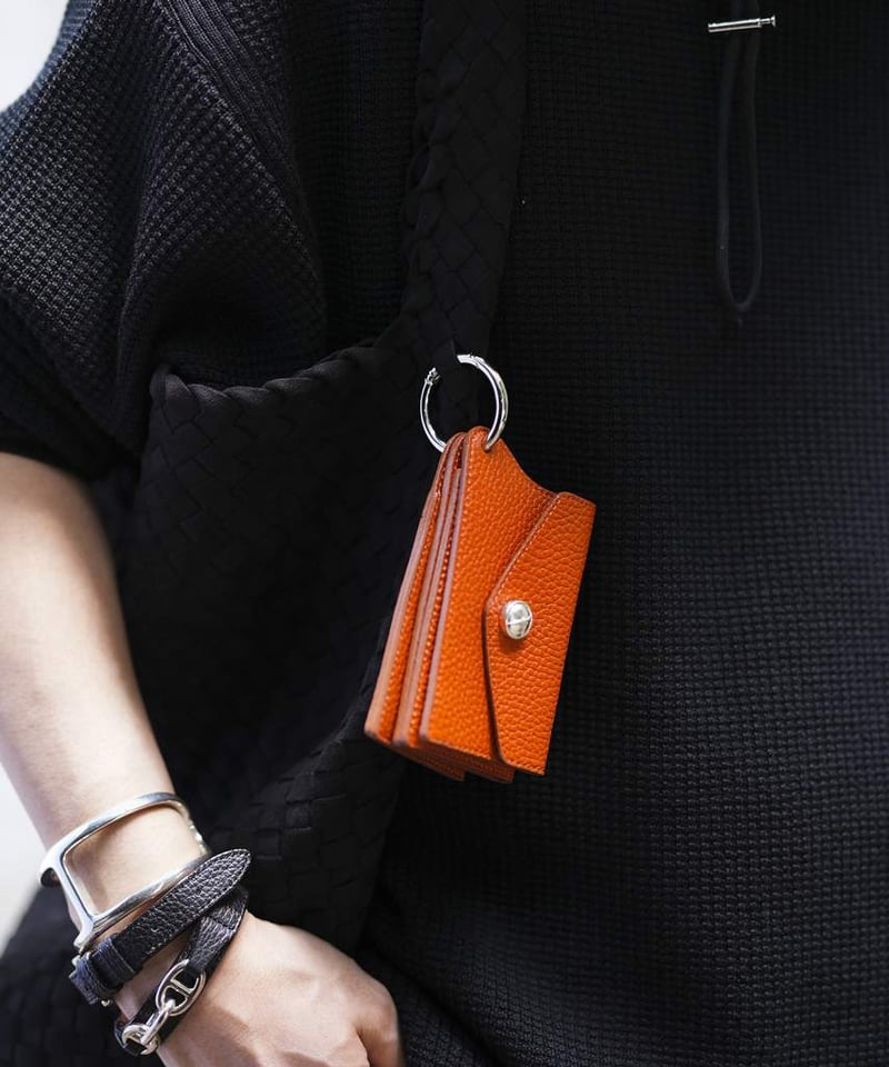 ❣️❣️❣️Aceth❤❤❤値引き不可様　シラーのかわいい亀　キャッツアイ　オレンジ 6/28発売】OX JEWELRy Leather Multi Charm | MB -th