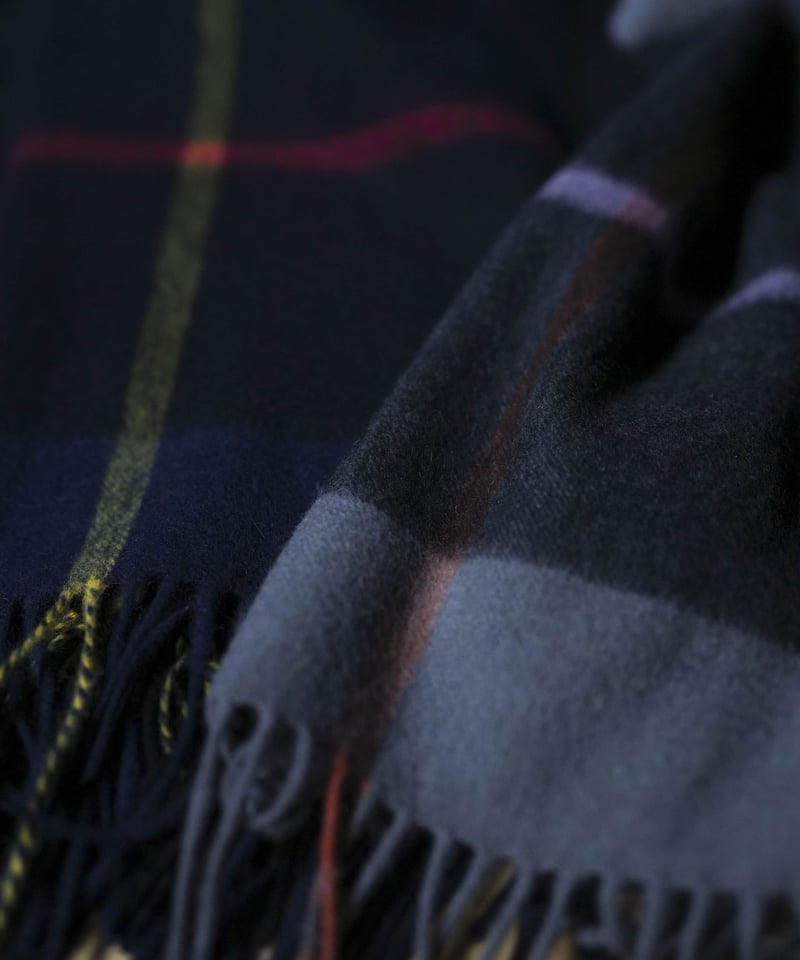 MB ULTIMATE FABRIC カシミア100% クラシックチェックストール MB ULTIMATE FABRIC カシミア100% クラシックチェックストール