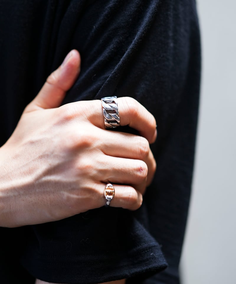 アクセサリー OX JEWELRY Big Chain Ring OX JEWELRY Big Chain Ring | MB -there is a reas
