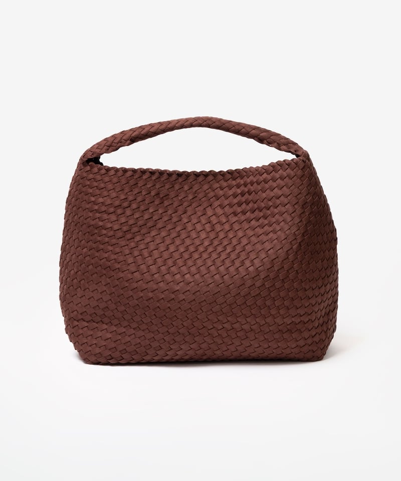 ★最終価格OXJEWELRy IntrecciatoEditorsBagブラウン OX JEWELRy Intrecciato -ADD- Editors Bag | MB -