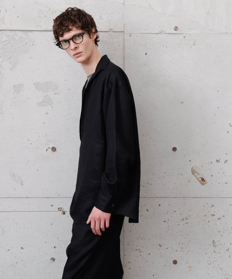 美品 MB ULTIMATE FABRIC ヴァルーズシャツ by soalon MB ULTIMATE FABRIC オープンカラーシャツ by soalon | MB -t