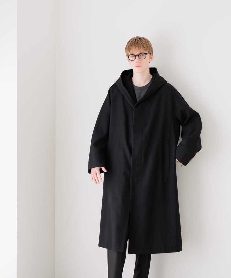 3/1発売】MB ULTIMATE尾州/近江晒ウール フーデットコート | MB -ther