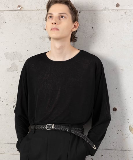 MB ULTIMATE FABRIC レザーメッシュベルト by BRITISH BRIDLE LEATHER