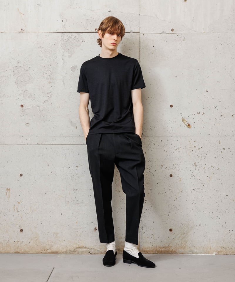 MBハイエンド尾州ウールTシャツ ジャストフィットモデル | MB MBハイエンド尾州ウールTシャツ ジャストフィットモデル | MB