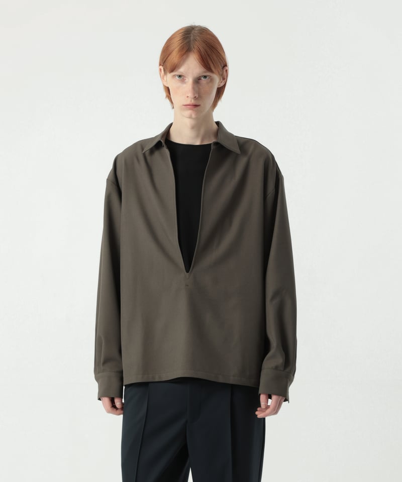 MBスタンダードプルオーバースラッシュシャツ | MB -there is a reason