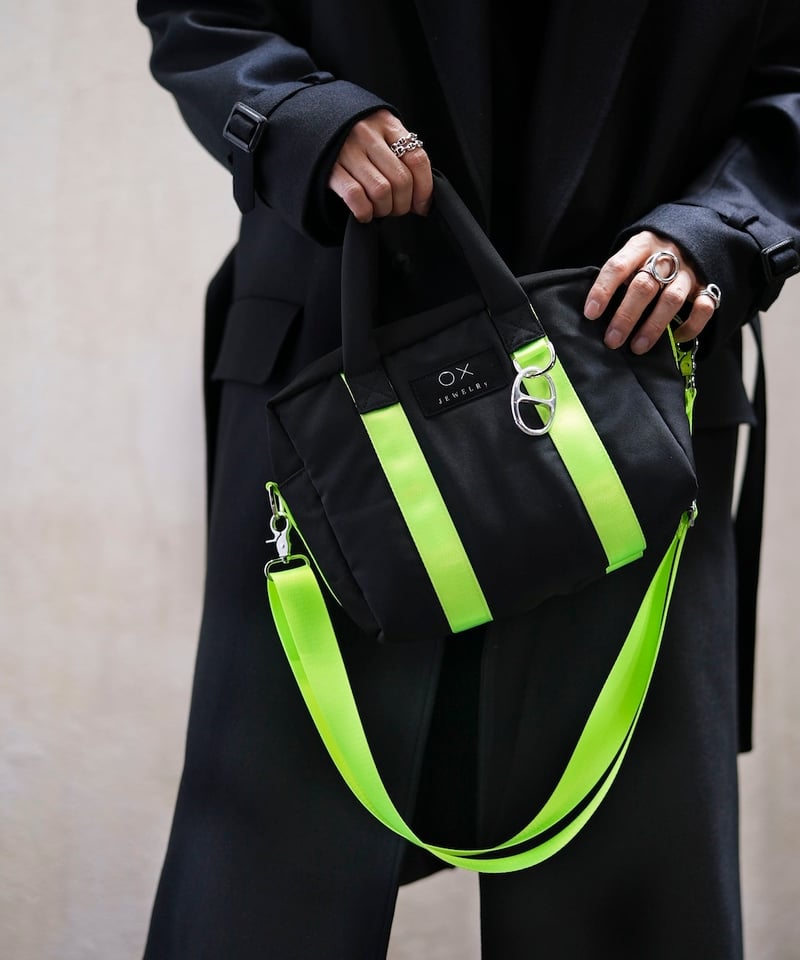 OHGA MINI BOSTON BAG ブラック SINSS ボストンバッグ 2way mini boston bag / 2wayミニボストンバッグ