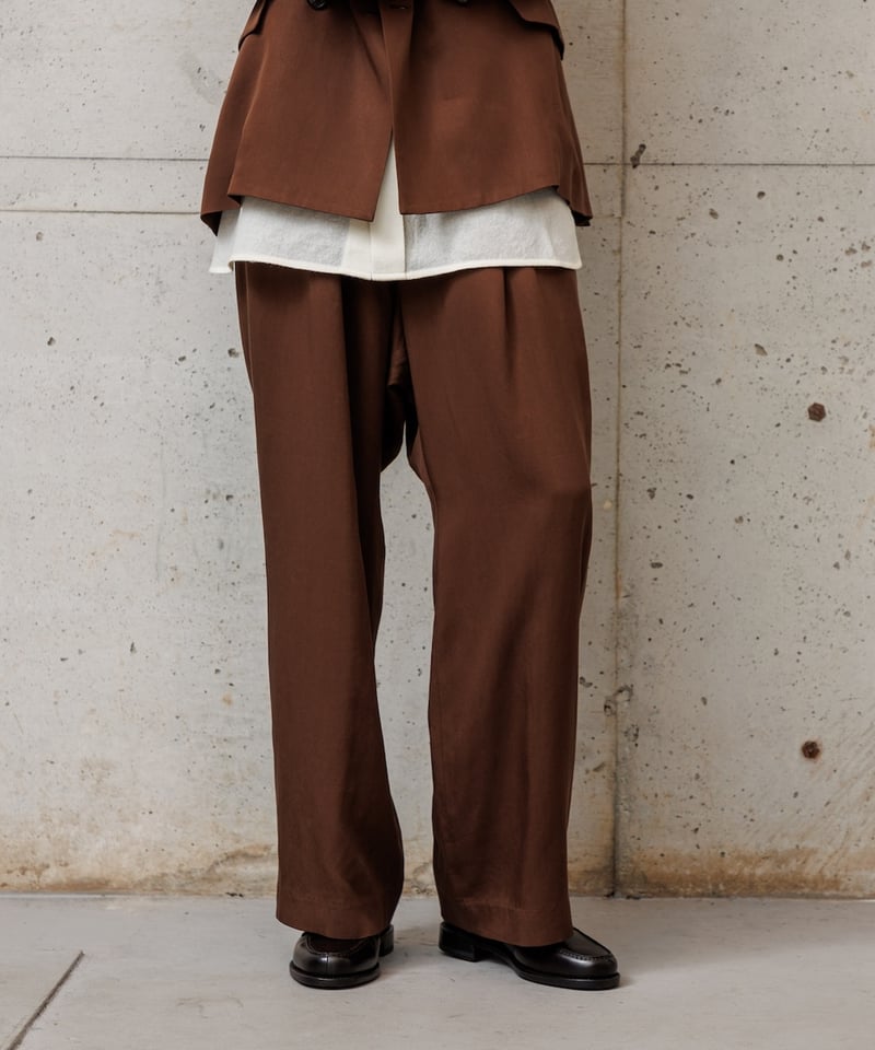 MB クラシックベルテットパンツ ブラウン MB クラシックベルテットパンツ | MB -there is a reason for al
