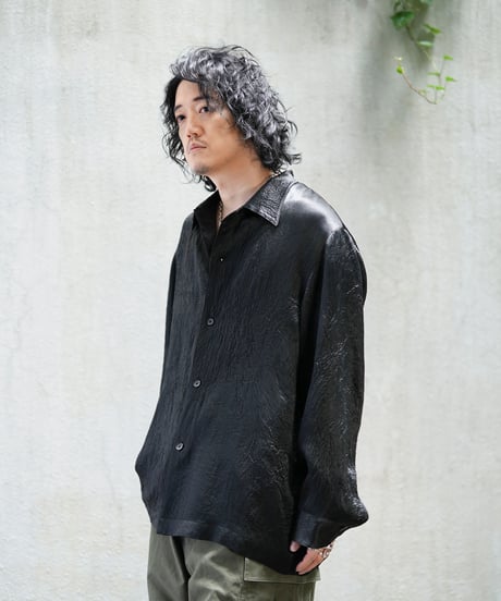 MBハイエンド ワッシャーサテンブルゾン