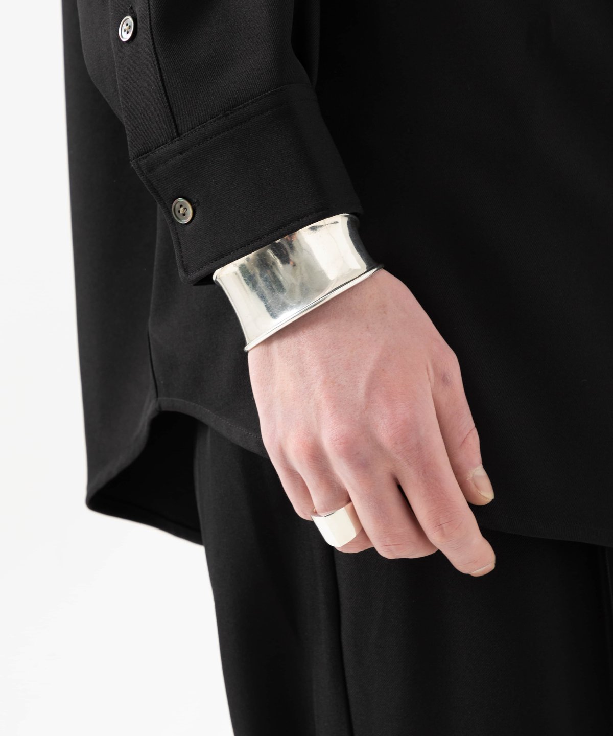 OX JEWELRY SILVER ARMOR RING | MB -there is a r OX JEWELRY SILVER ARMOR RING | MB -there is a r