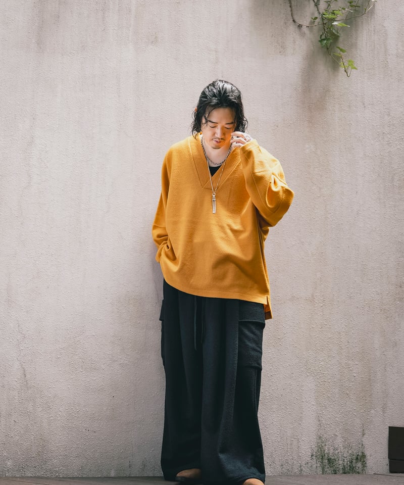 MBハイエンド ヴィンテージブークレスーパーワイドカーゴパンツ | MB