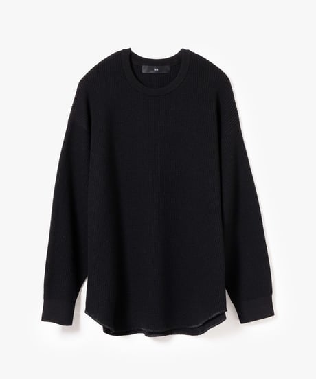 【6/14発売】ULTIMATE FABRIC HIGH TWIST EXTRA FINE MERINO WOOL WAFFLE CREW NECK by UMEDA NIIGATA