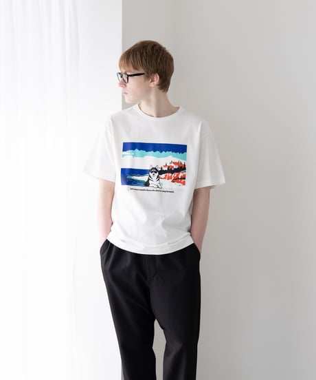 COM-ON ORIGINAL GRAPHIC S/S T-SHIRTS "BEACH”