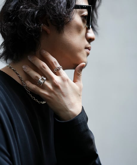 OX JEWELRY High-End Anchor Chain Classic Ring
