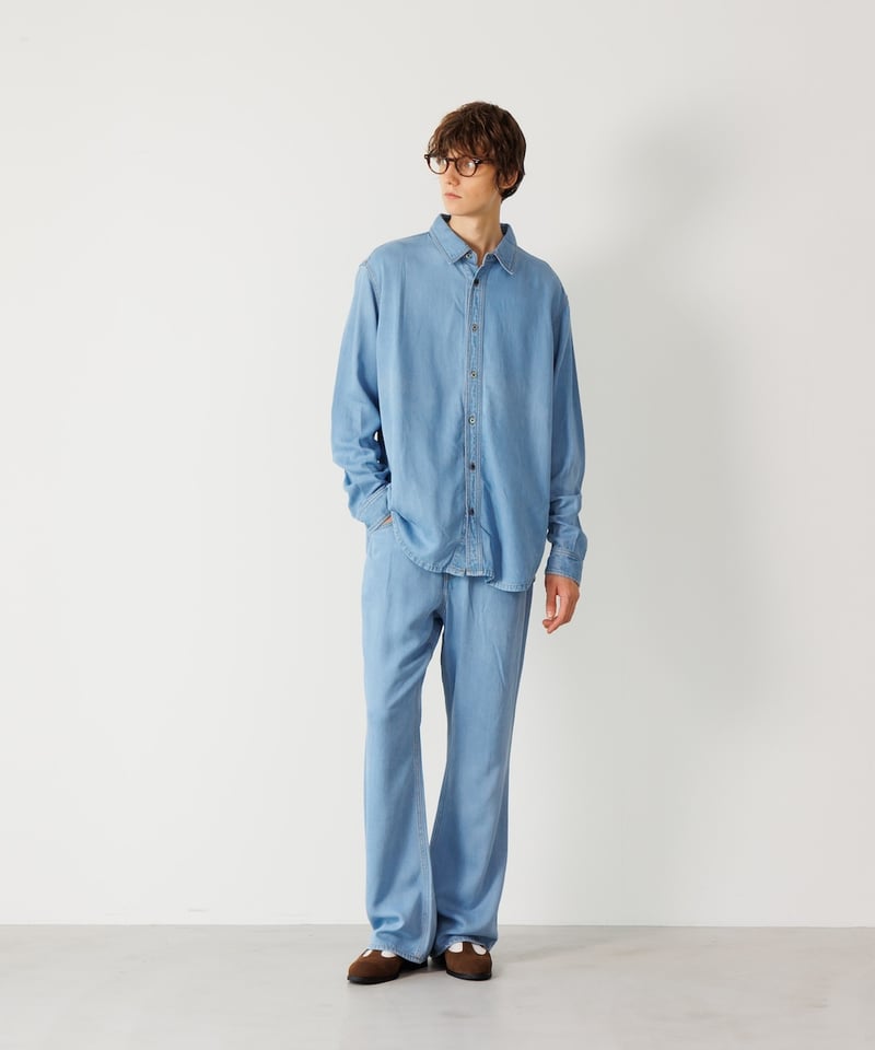 MB ハイエンドVINTAGE リヨセルデニムシャツ | MB -there is a rea