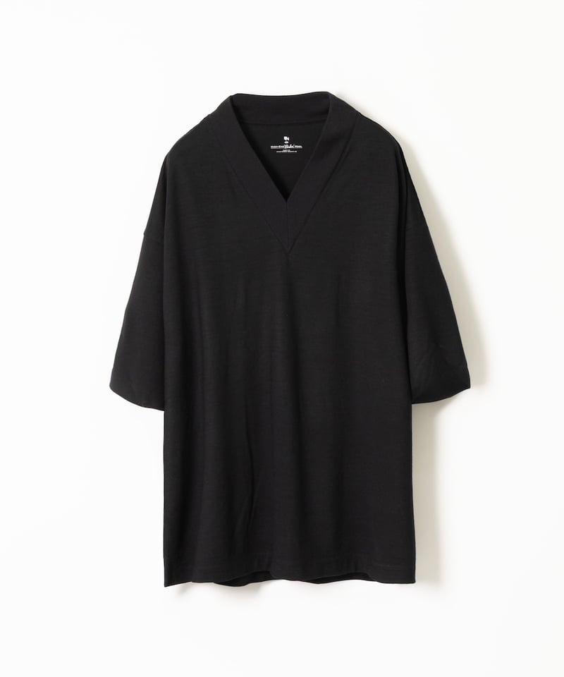 【非売品】MBムートン購入者限定ハイエンド尾州ウールTシャツVネック L 非売品】MBムートン購入者限定ハイエンド尾州ウールTシャツVネック L