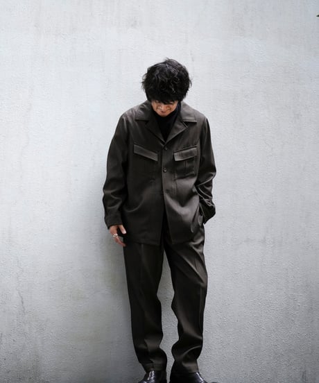 MBハイエンド尾州ウールファティーグジャケット