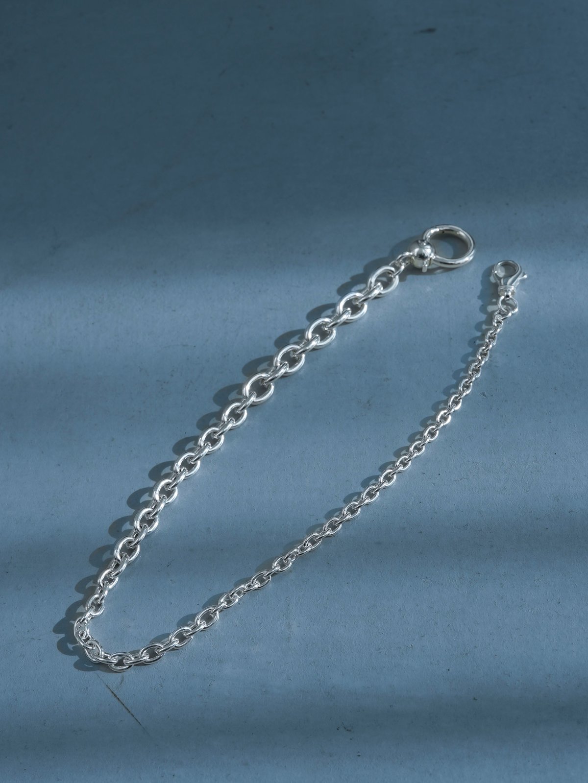 OX JEWELRy Curve Cable Wallet Chain | MB -there