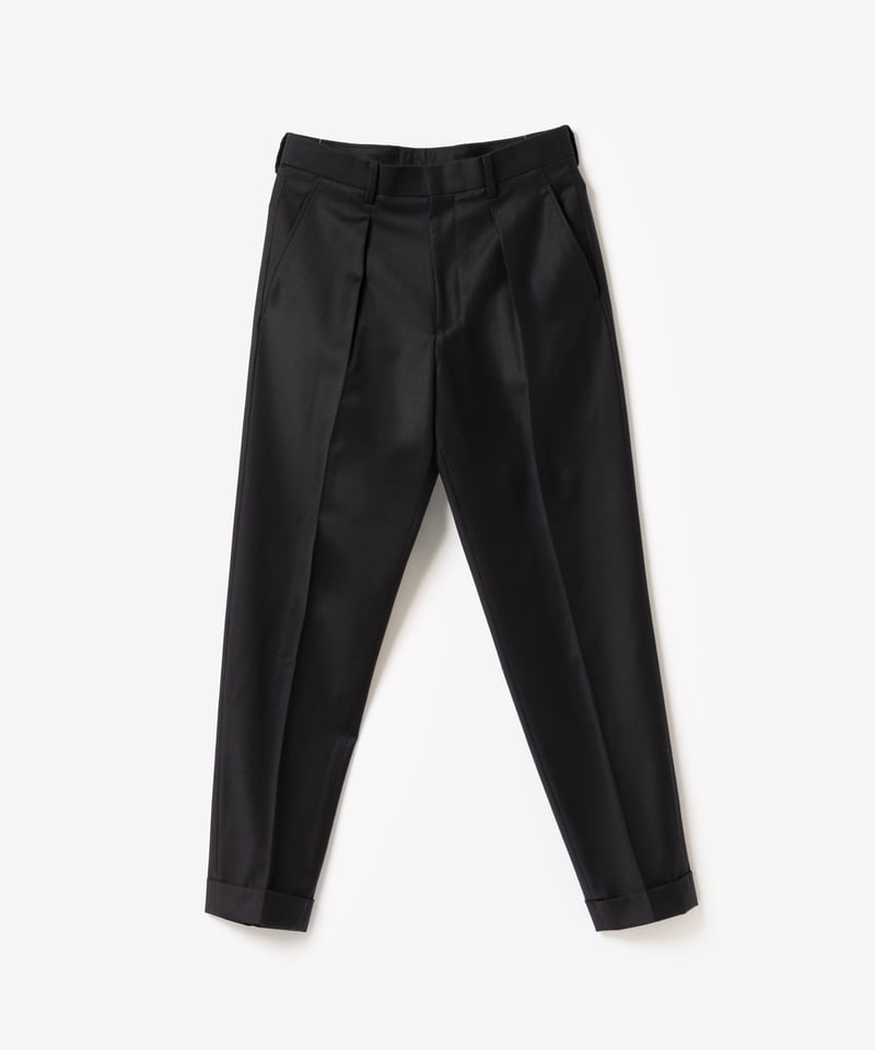 MB ULTIMATE FABRIC ウールシルク パーマネントスリムスラックス | MB -