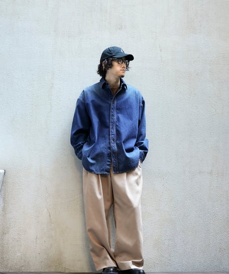 MBハイエンド ベーシックワイドスラックス MORE THAN COTTON