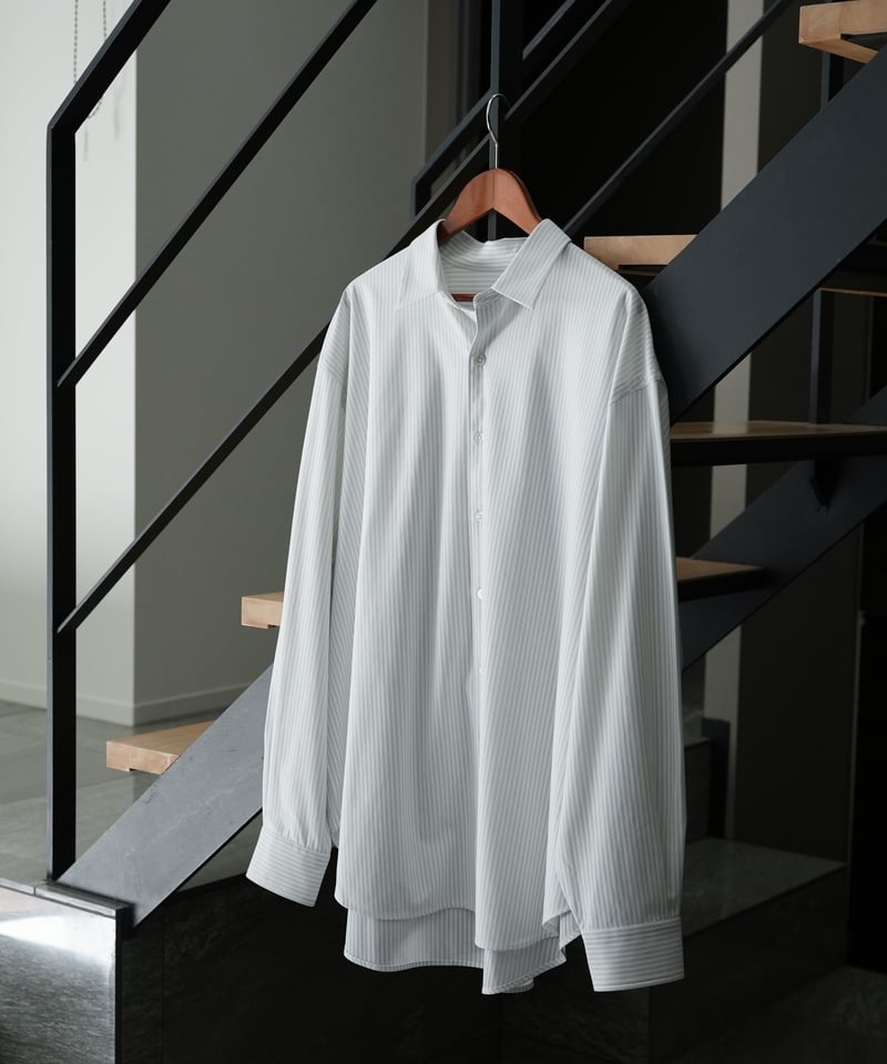 MB ULTIMATE FABRIC ジャージーストライプシャツ | MB -there is MB ULTIMATE FABRIC ジャージーストライプシャツ | MB -there is