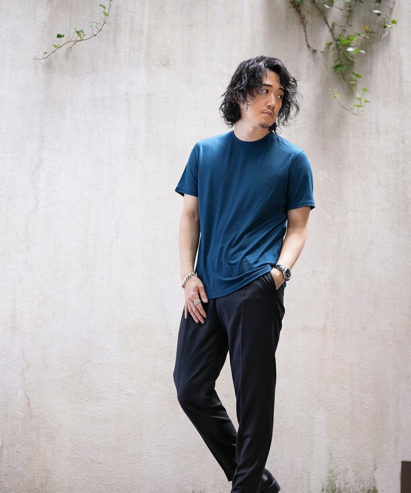 1/11発売】MB ULTIMATE FABRIC ウールシルク パーマネントスリム