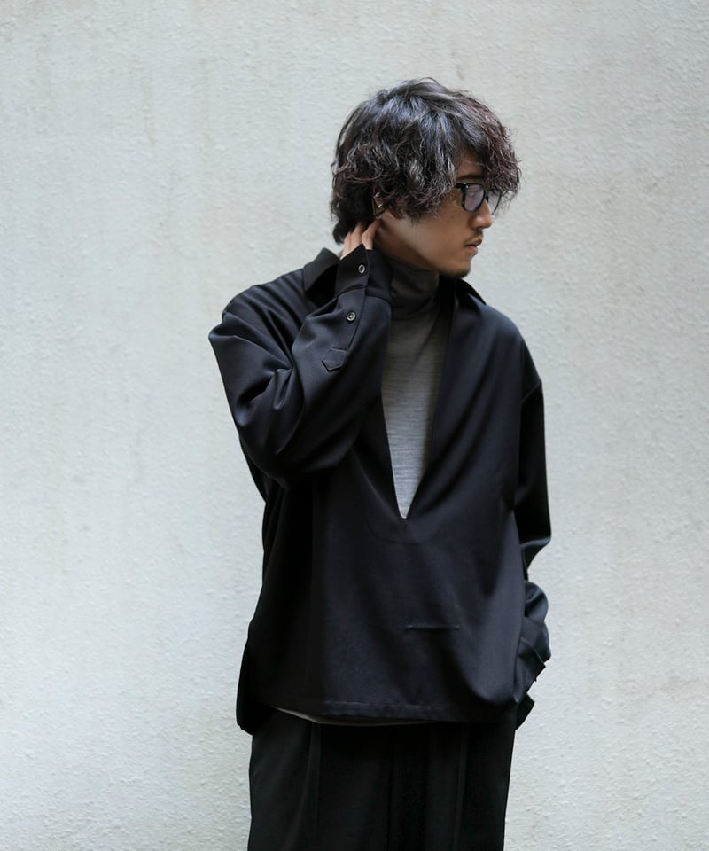 MBスタンダードプルオーバースラッシュシャツ | MB -there is a