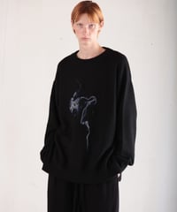 MB ULTIMATE FABRIC ベビーアルパカ グランジニット グラフィック