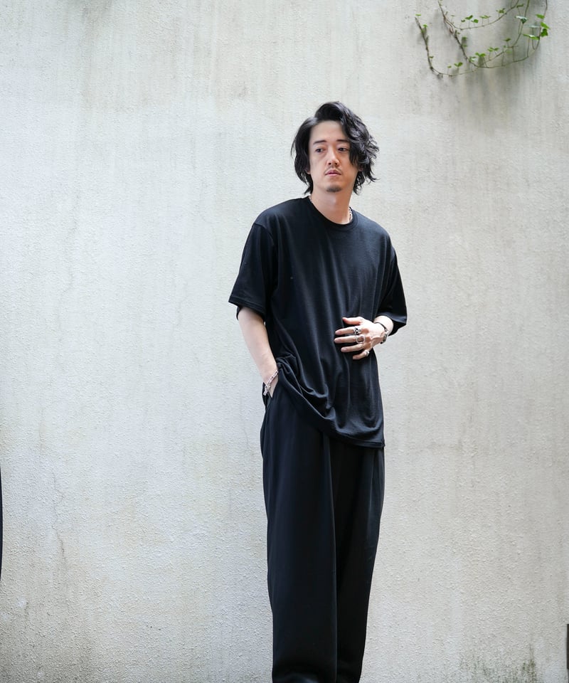 MBハイエンド尾州ウールTシャツ ビッグサイズモデル | MB -there MBハイエンド尾州ウールTシャツ ビッグサイズモデル | MB -there