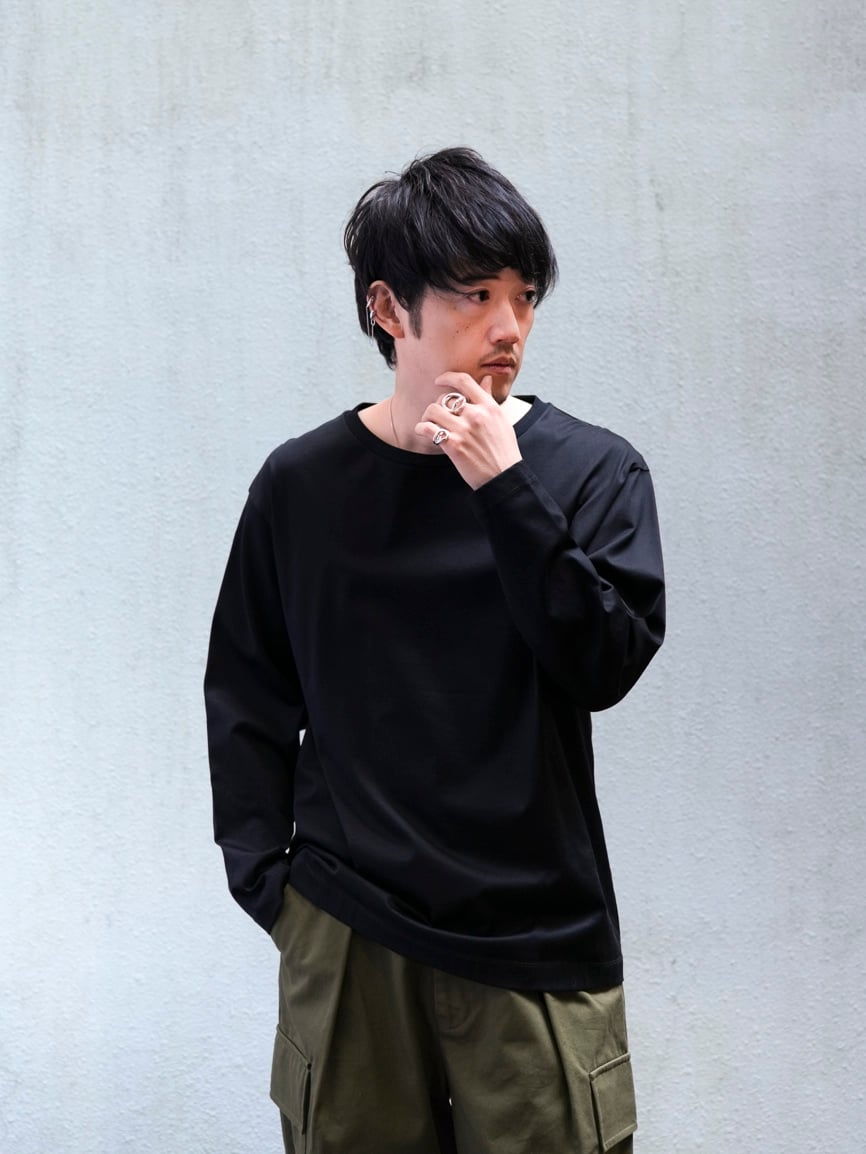 MB ULTIMATE FABRIC アメリカンシーアイランドコットンロングスリーブT 