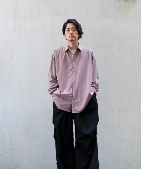 MB ULTIMATE FABRIC ジャージーストライプシャツ
