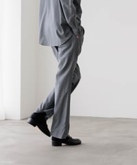 ULTIMATE "尾州" FABRIC  Super140’s WOOL OZONE WASHABLE RELAX TROUSERS