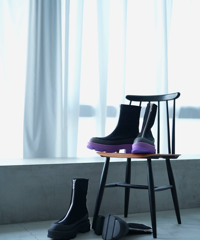 12/7発売】MB COLLABORATION フロントZIPブーツ by both Par